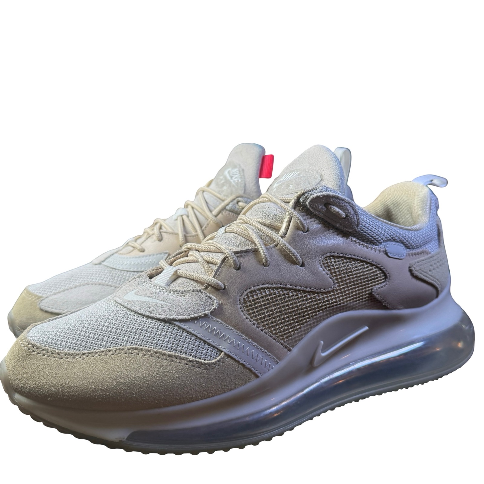 Nike Air Max 720 Obj Odell Beckham Jr Ck2531-200 Fossil Men's Sz 12 Auth Coa